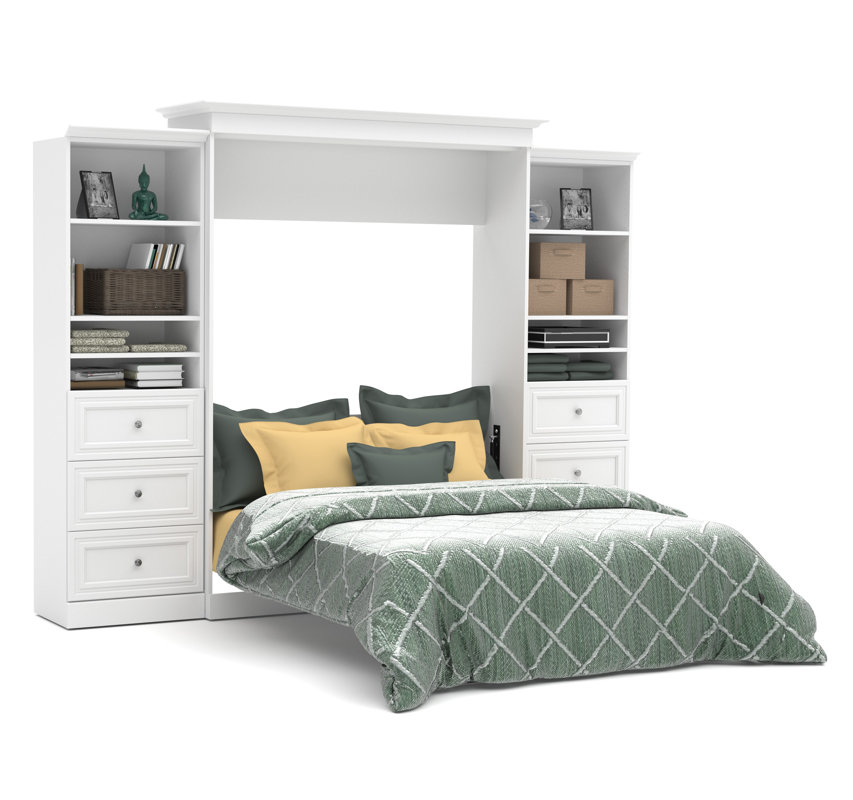 Latitude Run Acevedo Queen Metal Murphy Bed & Reviews Wayfair